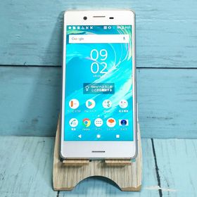 au Xperia X Performance SOV33 ホワイト シルバー 758