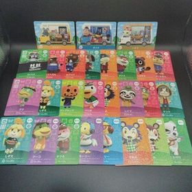 どうぶつの森 amiiboカード 任天堂Switch 大量セット 27枚セット SP しずえ きぬよ とたけけ つぶきち等