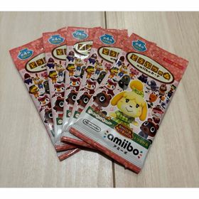 ニンテンドースイッチ(Nintendo Switch)の【新品未開封】どうぶつの森 amiiboカード 第4弾 5パック(その他)