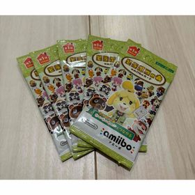 ニンテンドースイッチ(Nintendo Switch)の【新品未開封】どうぶつの森 amiiboカード 第1弾 5パック(その他)