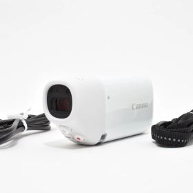 [完動美品] Canon PowerShot ZOOM PSZOOM コンパクトデジタルカメラ ホワイト #2821399A