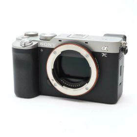 【中古】 《並品》 SONY α7C ボディ ILCE-7C シルバー 【ホットシューバネSDスロット部品交換/各部点検済】 [ デジタルカメラ ]