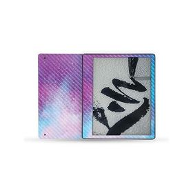 MightySkins Carbon Fiber Skin Compatible with Kindle Scribe (2022) Full Wrap - Cotton Candy Sky | Textured Carbon Fiber Finish | Easy to A_並行輸入