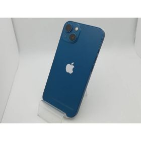 【中古】Apple ymobile 【SIMフリー】 iPhone 13 128GB ブルー MLNG3J/A【新橋烏森通り】保証期間1ヶ月【ランクC】