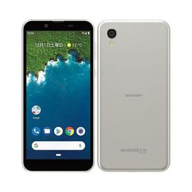 SHARP Android One S5[32GB] Y!mobile クールシルバー【安心保…