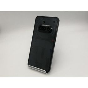 【中古】NOTHING 国内版 【SIMフリー】 Nothing Phone (3a) ブラック 8GB 128GB【広島本通】保証期間１ヶ月【ランクA】