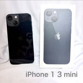 アイフォーン(iPhone)のiPhone13mini SIMフリー 箱付き ミッドナイト 128GB(スマートフォン本体)