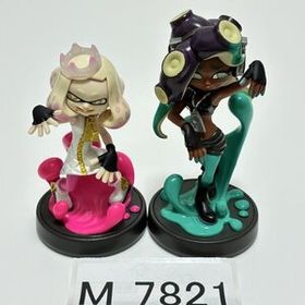 M7821 ●中古 美品 即決●amiibo テンタクルズ セット / ヒメ イイダ (アミーボ スプラトゥーン) ●Splatoon / Pearl & Marina 2-Pack
