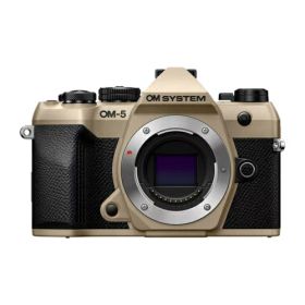 【長期保証付】OM SYSTEM OM-5 Mark II BEG サンドベージュ ボディ ミラーレスデジタル一眼カメラ IP53防水防塵対応