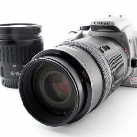 【中古】 キヤノン Canon EOS Kiss Digital N デジタルN ダブルズームレンズセット シルバー 美品 デジタル一眼始めるならこれ ストラップ付き 当店保証30日間 人気 ミラーレス 一眼レフ 交換レンズ カメラ