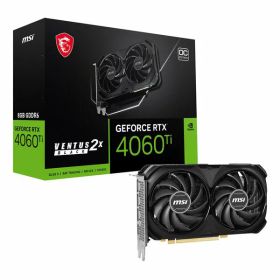【10日は24時間限定クーポン配布】MSI エムエスアイGeForce RTX 4060 Ti 搭載グラフィックボード 8GB GeForce RTX 4060 Ti VENTUS 2X BLACK 8G OC(2574592)送料無料