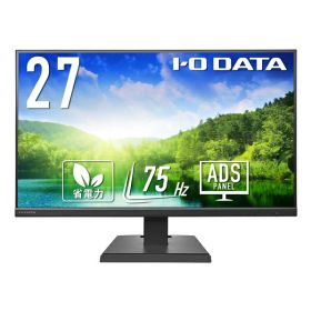 【期間限定特別価格】I・Oデータ 27型ワイド液晶ディスプレイ ブラック LCD-A271DBX (納期目安1-2週間) LCDA271DBX