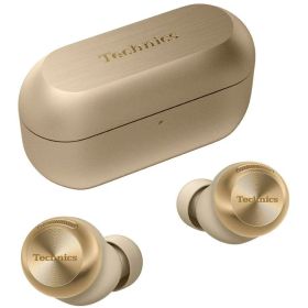 【新品未開封】Technics EAH-AZ100-N(シャンパンゴールド) Bluetooth5.3 IPX4 磁性流体ドライバー搭載4549980975312