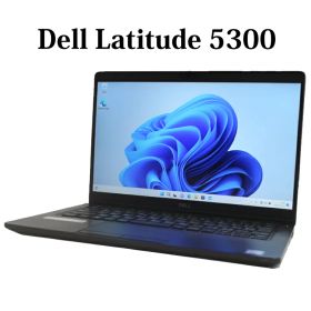 Dell Latitude 5300 Core i5 8GB SSD256GB Full-HD 13.3型 13.3インチ Windows11 Webカメラ 無線LAN Wi-Fi Bluetooth WPS Office付き オフィス ノートパソコン 中古パソコン ノートPC 90日保証 【中古】