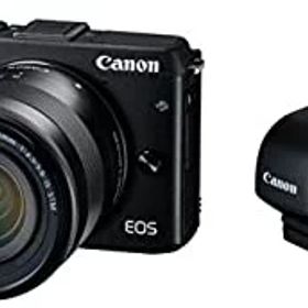 【中古】「非常に良い」Canon ミラーレス一眼カメラ EOS M3 レンズEVFキット(ブラック) EF-M18-55mm F3.5-5.6 IS STM 付属 M3BK-1855ISSTMLEVFK