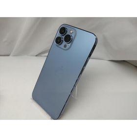 【中古】【赤ロム保証あり】Apple au 【SIMフリー】 iPhone 13 Pro Max 512GB シエラブルー MLJX3J/A【札幌】保証期間１ヶ月【ランクB】