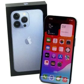 APPLE/アップル iPhone 13 Pro 128GB MLUK3J/A シエラブルー docomo 〇判定 SIMフリー バッテリー最大容量89% 初期化済