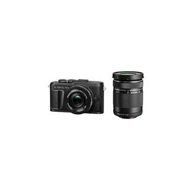 OLYMPUS ミラーレス一眼カメラ PEN E-PL10 EZダブルズームキット ブラック(中古品)