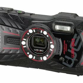 【新品】RICOH 防水デジタルカメラ WG-30 エボニーブラック ｜ リコー 本格防水12m 耐衝撃1.5m 耐寒-10℃ 国内正規品