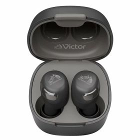 Victor 完全ワイヤレスイヤホン HA-A30T2 クリア サウンド ノイズキャンセリング 風切り音抑制 クイック充電 高音質 迫力 Bluetooth ネオジムマグネット 家電 オーディオ機器 イヤホン・ヘッドフォン