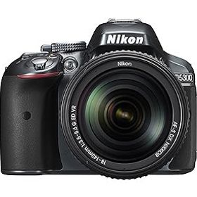 【中古】Nikon デジタル一眼レフカメラ D5300 18-140VR レンズキット グレー D5300LK18-140VRGY