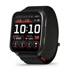 【中古】（新古品）GARMIN(ガーミン) Venu X1 Black スマートウォッチ 大画面ディスプレイ 薄型 軽量 ゴルフ機能 睡眠モニタリング 【日本正規品】