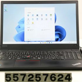 Lenovo ThinkPad E580 Core i3 8130U 2.2GHz/8GB/256GB(SSD)/15.6W/FHD(1920x1080)/Win11【中古】【20260304】