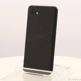 〔中古〕FUJITSU(富士通） arrows U 32GB ブラック 801FJ SoftBank〔368-ud〕