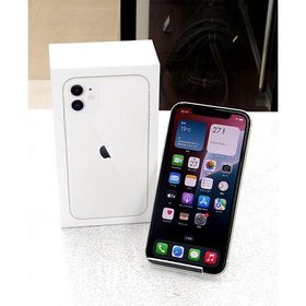Apple(アップル) iPhone11 64GB ホワイト MWLU2J/A au(〇判定/SIMロックあり)