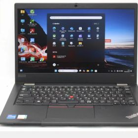 送料無料 あす楽対応 即日発送 中古 フルHD 13.3インチ Lenovo ThinkPad L13 Gen2 Windows11 卓越性能 第11世代Core i7-1165G7 16GB 爆速NVMe式256GB-SSD カメラ 無線 Office付 Win11【ノートパソコン 中古パソコン 中古PC】（Windows10も対応可能 Win10）