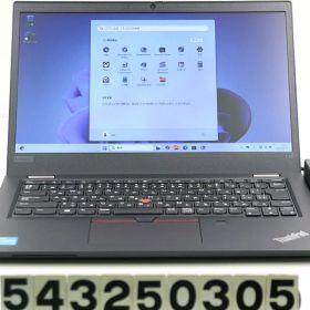 Lenovo ThinkPad L13 Gen2 Core i3 1115G4 3GHz/8GB/128GB(SSD)/13.3W/FWXGA(1366x768)/Win11【中古】【20250820】