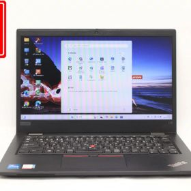 送料無料 あす楽対応 即日発送 中古 13.3インチ Lenovo ThinkPad L13 Gen 2 Windows11 卓越性能 第11世代Core i5-1135G7 8GB 爆速NVMe式256GB-SSD カメラ 無線 Office付 Win11【ノートパソコン 中古パソコン 中古PC】（Windows10も対応可能 Win10）