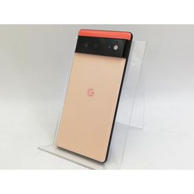 【中古】Google au 【SIMフリー】 Pixel 6 カインダコーラル 8GB 128GB GR1YH【大宮東口】保証期間１ヶ月【ランクC】