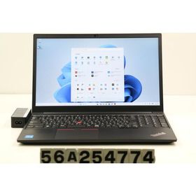 ノートパソコン Lenovo ThinkPad E15 Gen2 Core i5 1135G7 2.4GHz/8GB/256GB(SSD)/15.6W/FHD(1920x1080)/Win11 画面キズあり