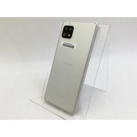 【中古】SHARP 国内版 【SIMフリー】 AQUOS Sense6 シルバー 6GB 128GB SH-M19【大宮東口】保証期間１ヶ月【ランクB】
