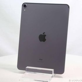 〔中古〕Apple(アップル) iPad Pro 11インチ 64GB スペースグレイ FTXN2J／A Wi-Fi〔305-ud〕