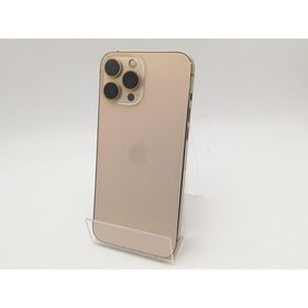 【中古】Apple 国内版 【SIMフリー】 iPhone 13 Pro Max 1TB ゴールド MLKJ3J/A【柏】保証期間１ヶ月【ランクB】