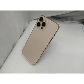 【中古】Apple SoftBank 【SIMフリー】 iPhone 13 Pro Max 128GB ゴールド MLJ63J/A【札幌】保証期間１週間【ランクC】