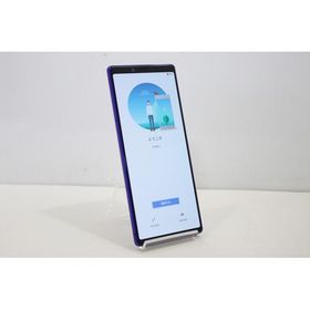スマートフォン 本体 Xperia 1 SOV40 SONY au SIMロック解除済み SIMフリー 残債なし 64GB ブルー