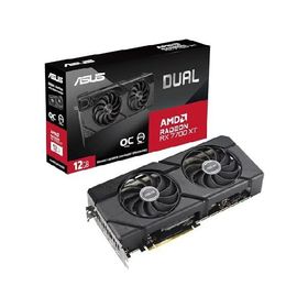 ASUS Dual RX7700XT O12G GDDR6X (PCIe 4.0、12GB GDDR6X、HDMI 2.1、DisplayPort 2.1)。