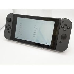 【中古】Nintendo Switch 本体 Joy-Con(L)/(R) グレー HAD-S-KAAAA 【2019年8月】【アリオ倉敷】保証期間１ヶ月【ランクB】