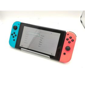 【中古】Nintendo Switch 本体 Joy-Con(L) ネオンブルー/(R) ネオンレッド HAD-S-KABAA 【2019年8月】【川崎駅前】保証期間１ヶ月【ランクB】