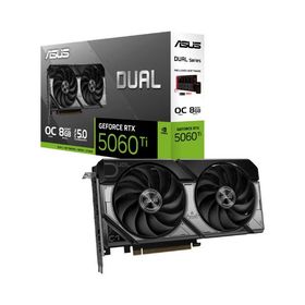 Dual GeForce RTX 5060 Ti 8GB GDDR7 OC Edition DUAL-RTX5060TI-O8G