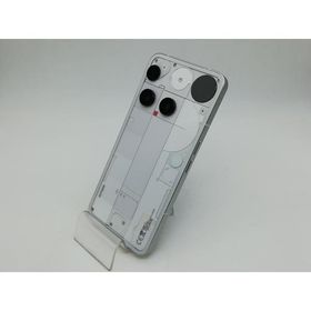 【中古】NOTHING 国内版 【SIMフリー】 Nothing Phone (3) ホワイト 12GB 256GB【秋葉本店】保証期間１ヶ月【ランクA】