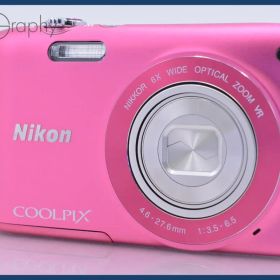 【動作保証】 ニコン Nikon COOLPIX S3300 6x バッテリー付属 同梱無料 #am5119
