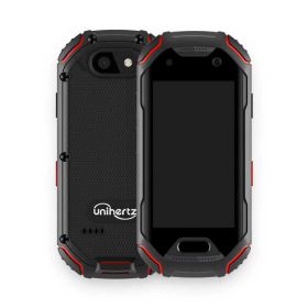 UNIHERTZ SIMフリースマートフォン Atom / Helio P23 / 2.4インチ 4GB+64GB ブラック ATOM