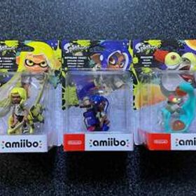 新品未使用 スプラトゥーン amiibo インクリング オクトリング コジャケ ニンテンドー スイッチ Switch 1 2 3