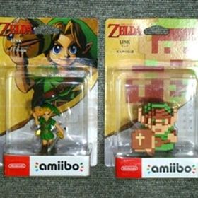 【 新品即決！amiibo リンク ムジュラの仮面＋リンク ゼルダの伝説 ※送料無料※ 】アミーボ LINK ドット