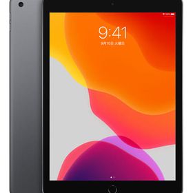 iPad (第7世代) Wi-Fiモデル 32GB (スペースグレイ) [MW742J/A]（本体状態難） タブレット端末