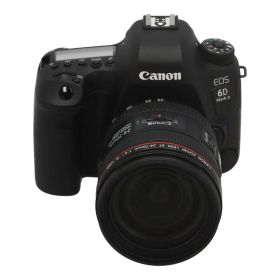 中古 デジタル一眼 LレンズキットCanon キヤノンEOS 6D MarkII EF24-70 F4L レンズキット 031051001543/5503001519コンディションランク【AB】（商品 No.05-0）